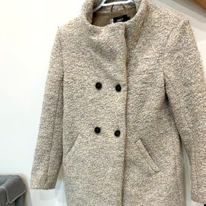 Boucle ONLY jacket, mid length, size S